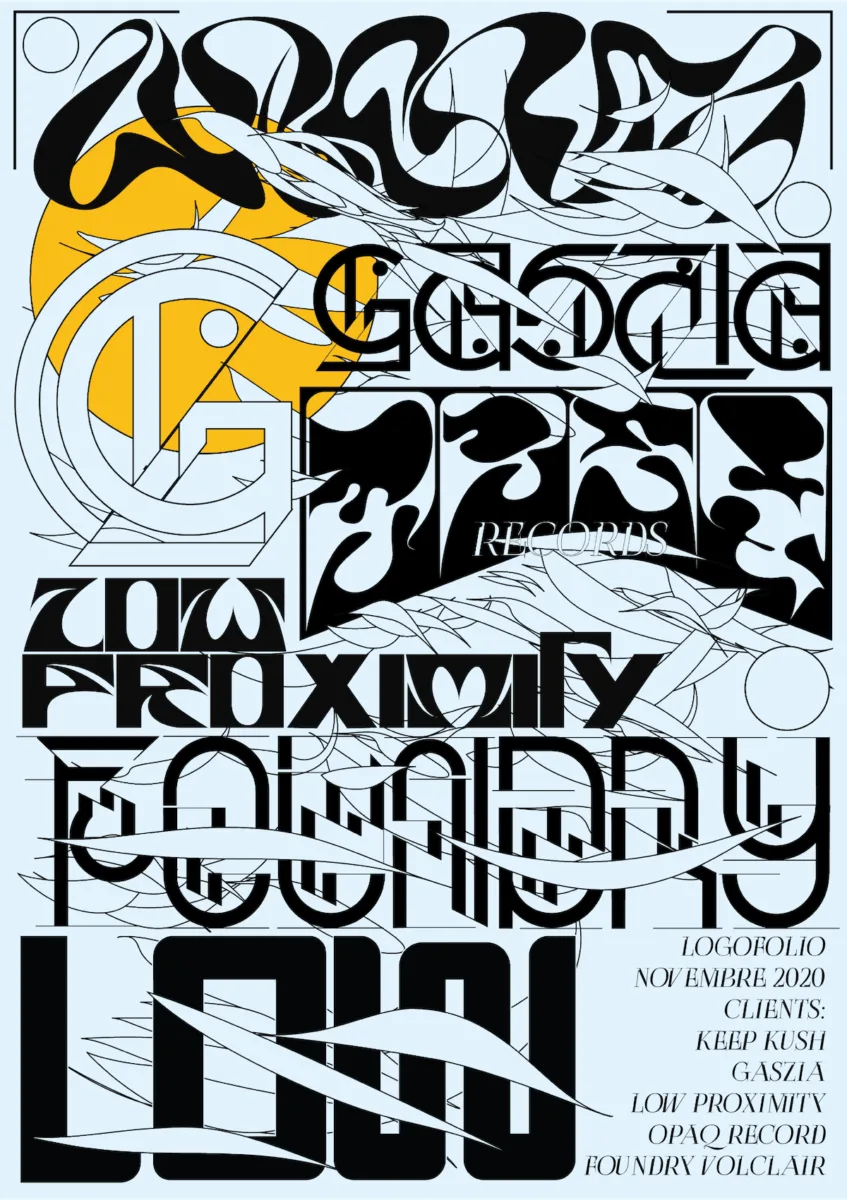 Typographic poster 