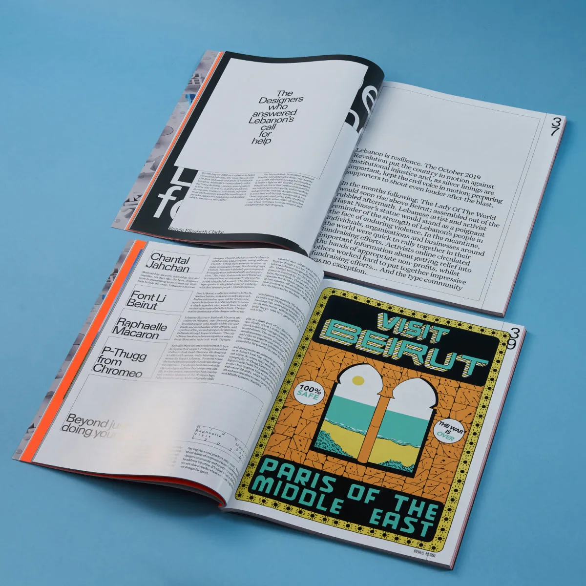 TYPEONE Magazine spreads