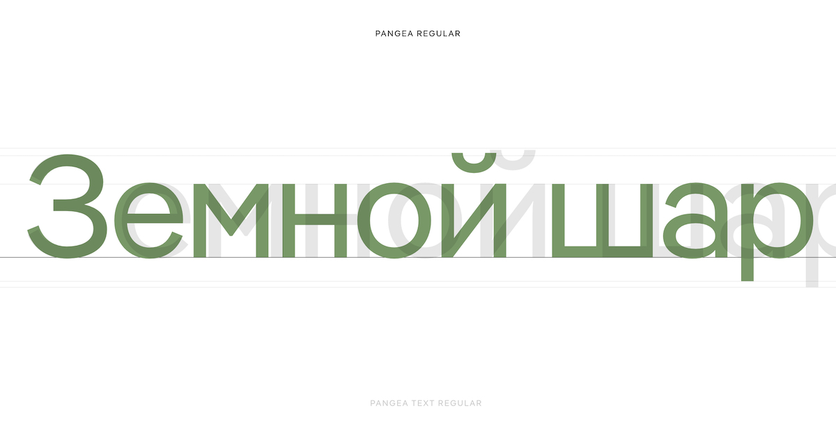 Pangea Multi-Script Typeface Graphic 