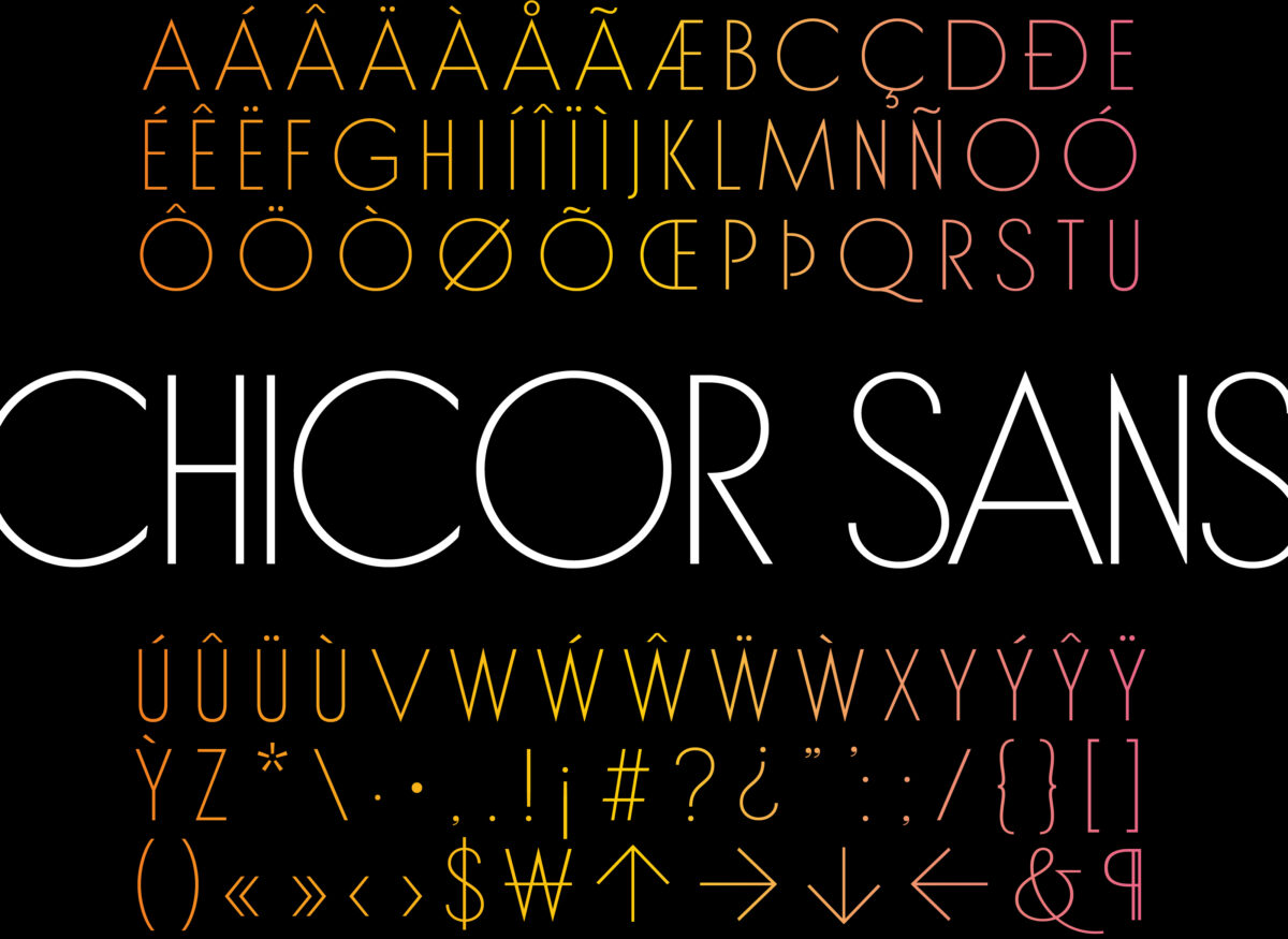Chicot Sans font by Mucca 