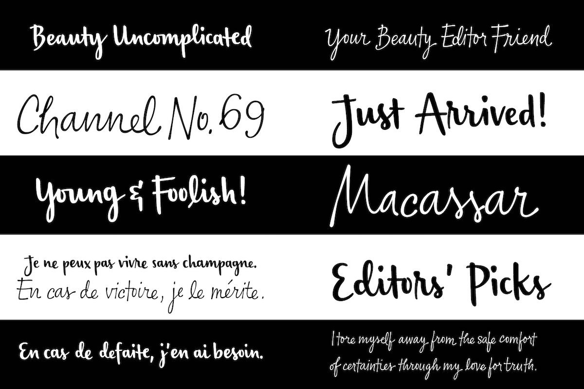 Sephora Sans – Custom font by for Sephora by Mucca