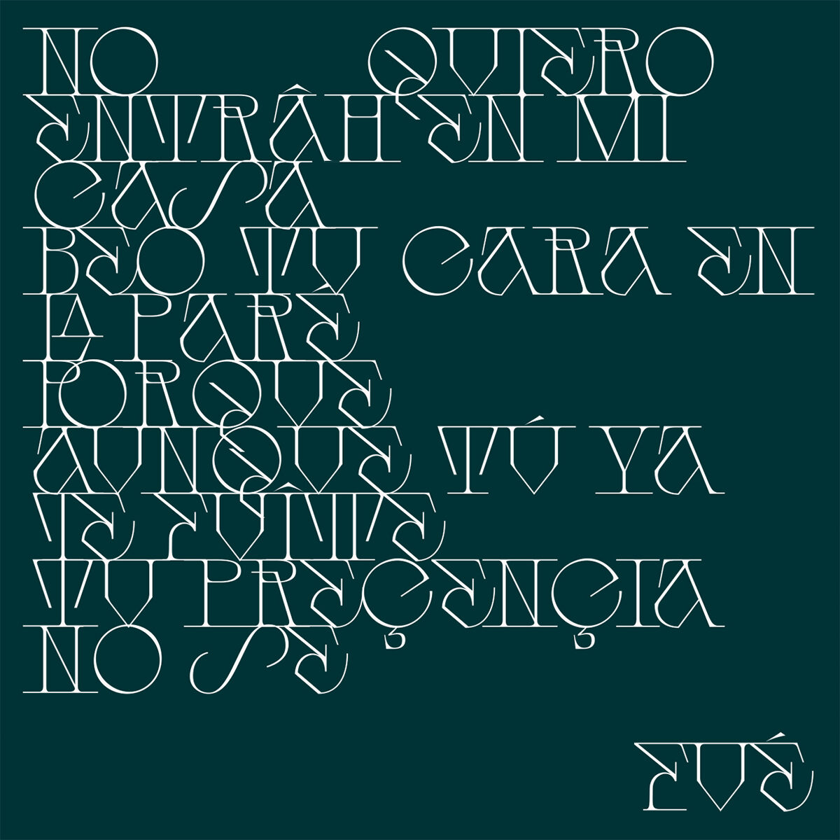 60Kilos' new typeface, Galipos.