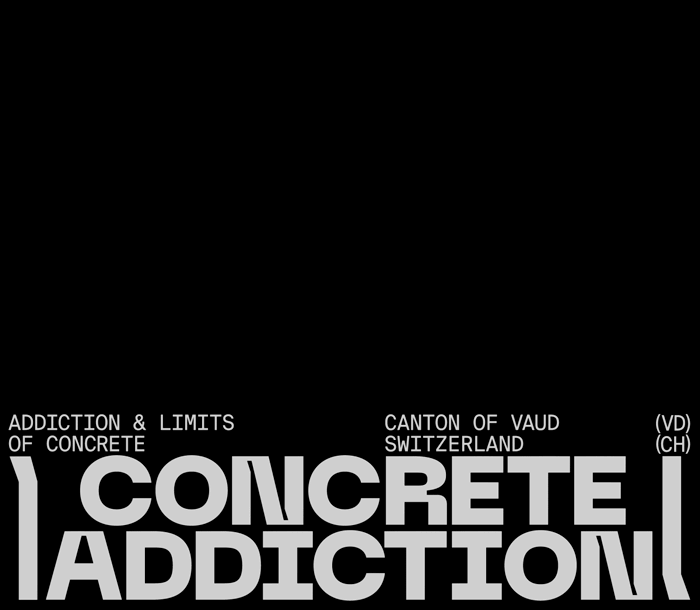 Concrete Addiction, a kinetic type installation by Leo Monnet. z