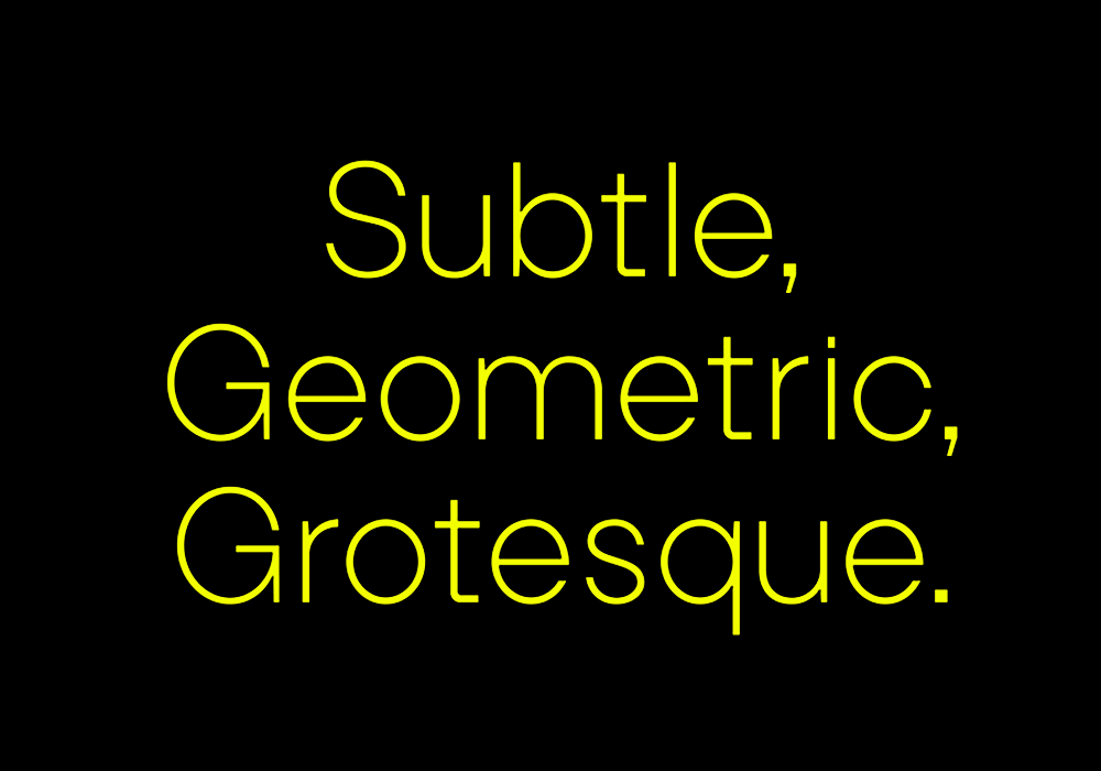 Bairne – a new typeface from Fettle Foundry.