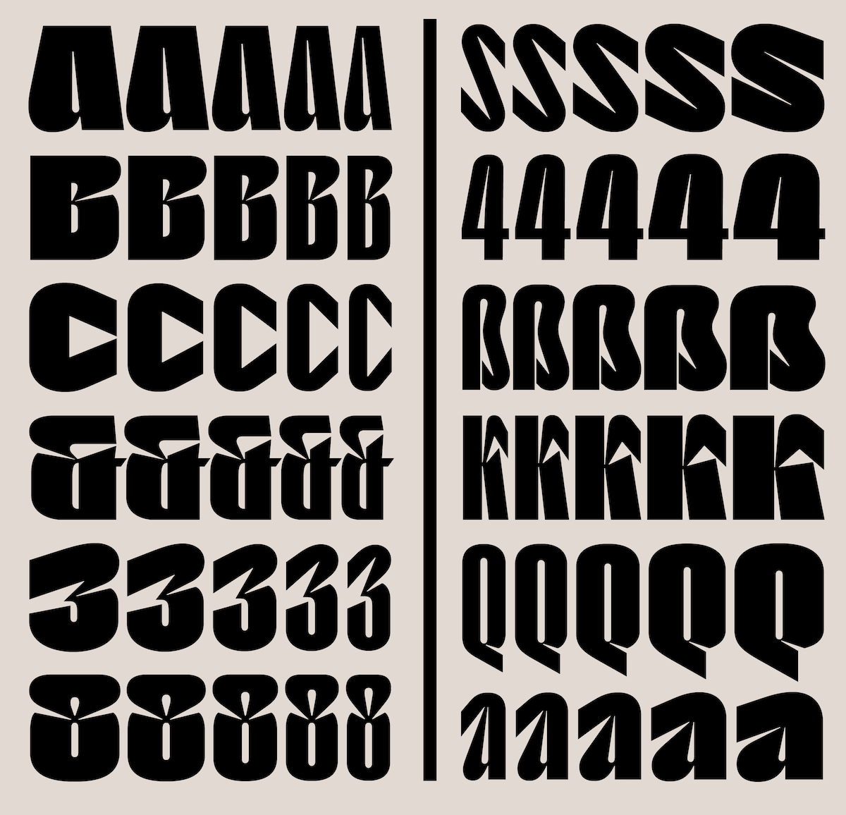 T1 Korium, a variable font by Valerio Monopoli for T1 Foundry available on Type Department. 