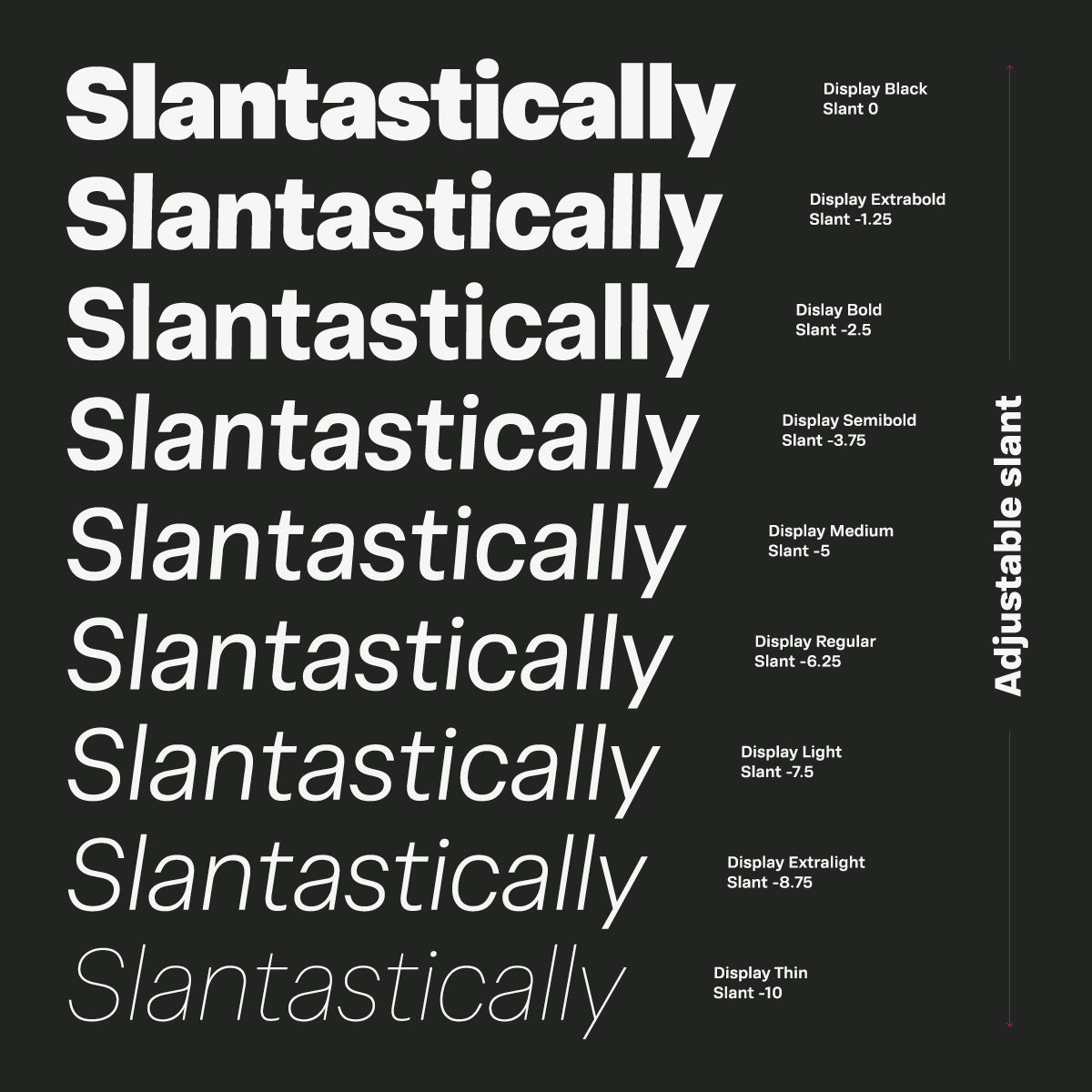 The new type system from Rosetta type foundry, Adapter™: a no-frills sans serif with extensive language support.  