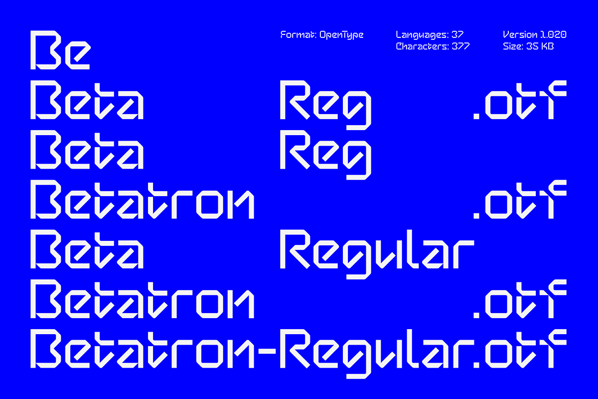 Betatron typeface by CoType - 5 Important Tips About Type Design From Mark Bloom