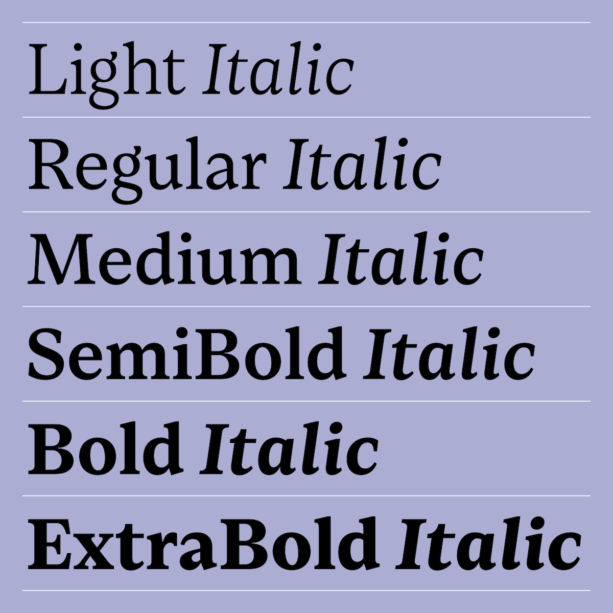 Loretta, a new body text typeface from Nova Type Foundry 