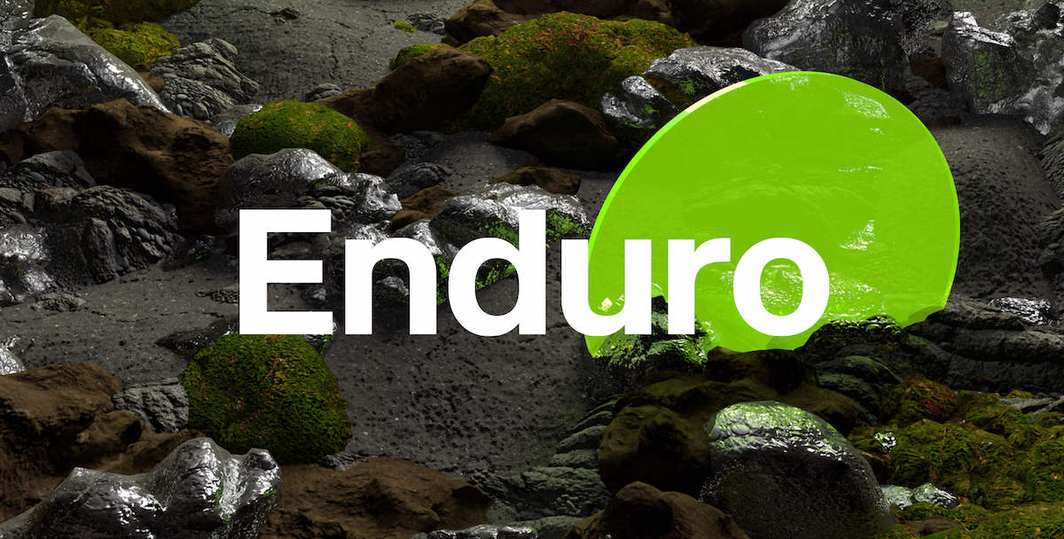 Enduro typeface by Emmanuel Besse, available through Production Type. 