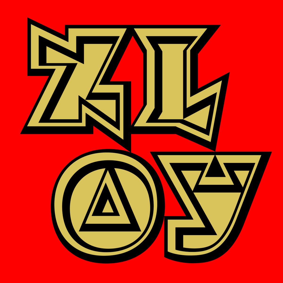 Zloy typeface, designed by type designer Daria Petrova. 