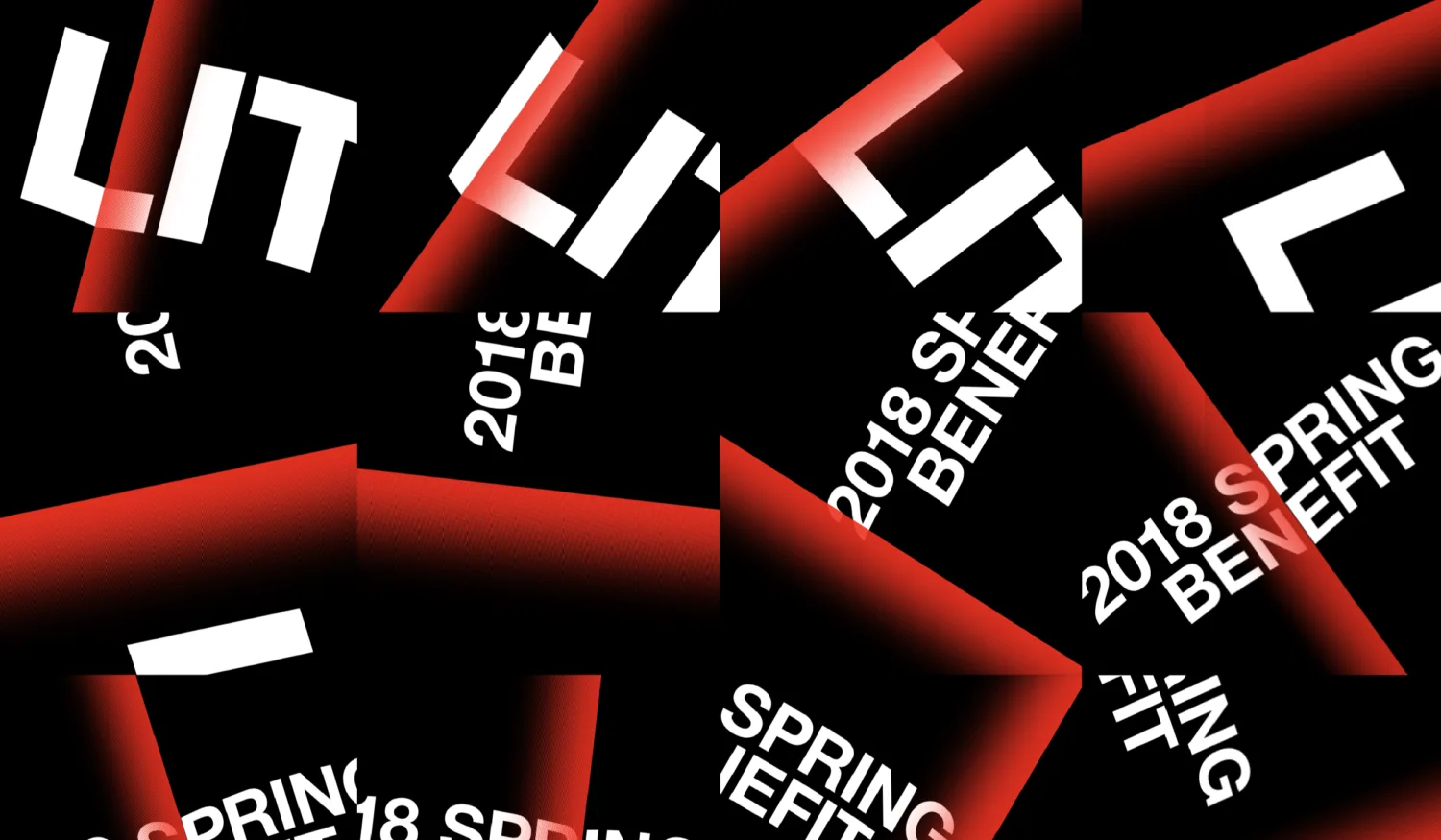 Lit Identity Design for Sprint 2018 Benefit by Multidisciplinary Designer Ran Zheng.  Image accompanying the interview: "A Glimpse of the Journey to Becoming a Senior Designer."  