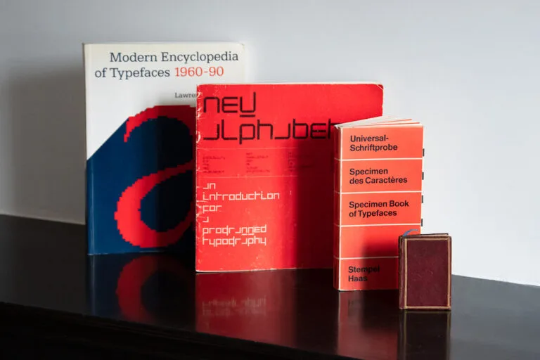 Production Type type specimens