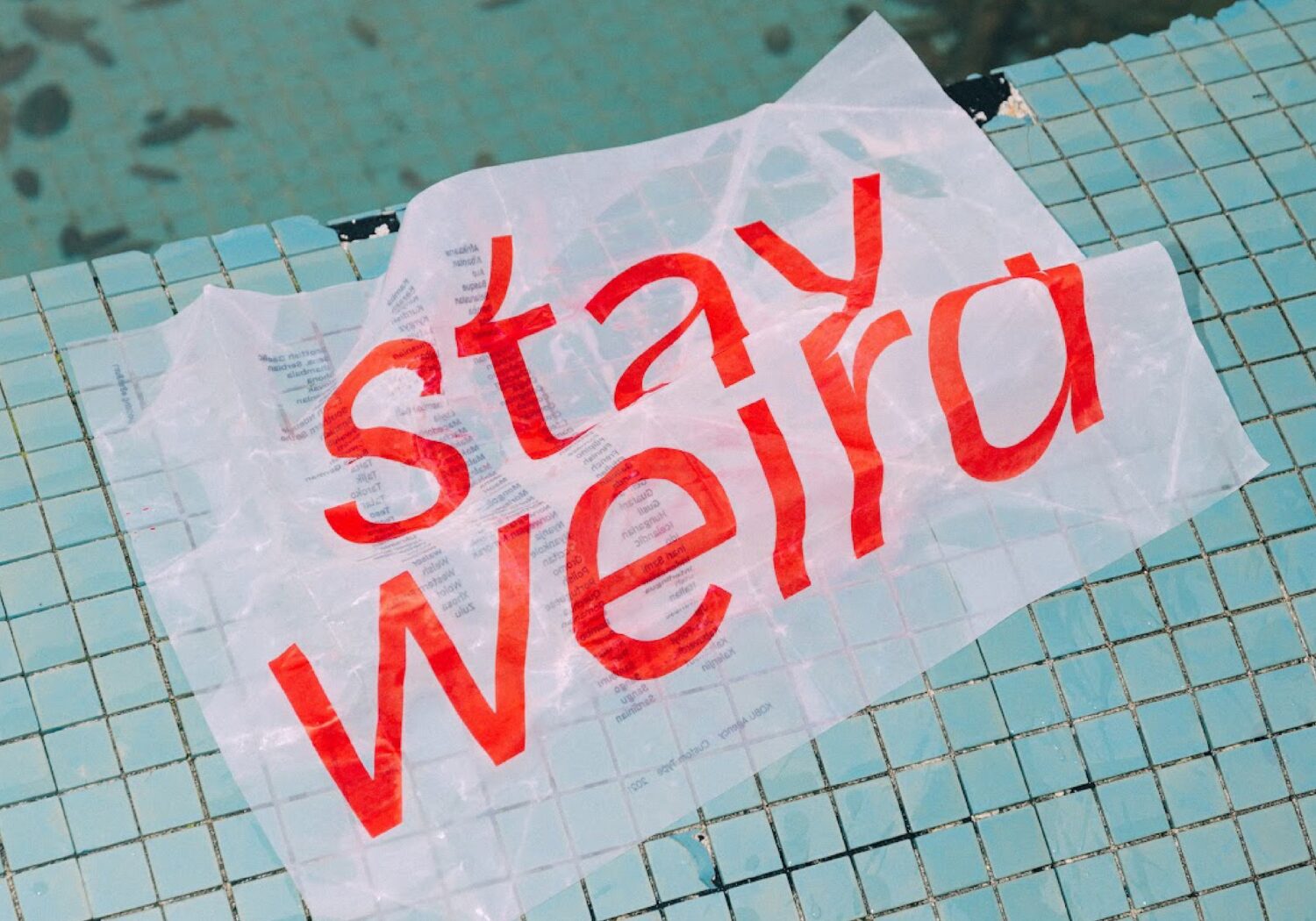 KOBU Text 'Stay Weird'