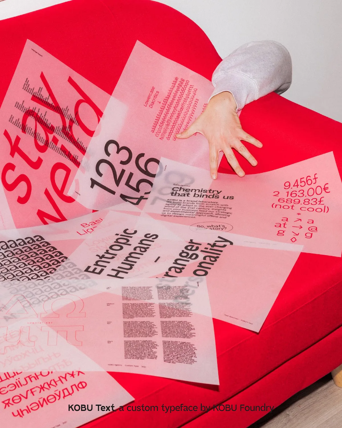 KOBU Text, a custom font by KOBU Foundry. 