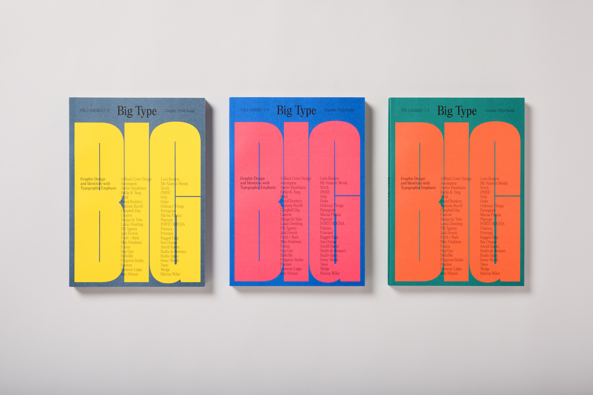 Big Type – the latest book publication by Counter Print.