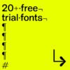 TYPEONE Issue 04 - free fonts