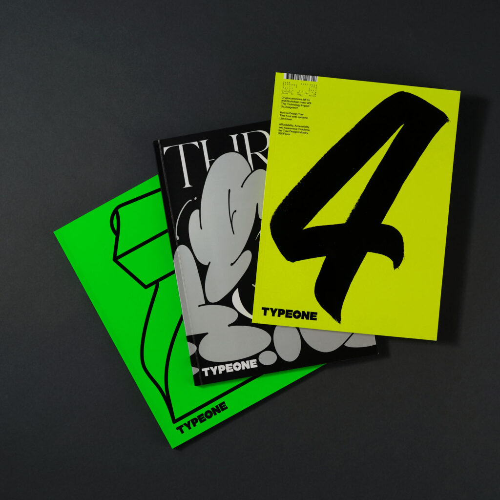 TYPEONE Magazine — Issues 02-04 Bundle