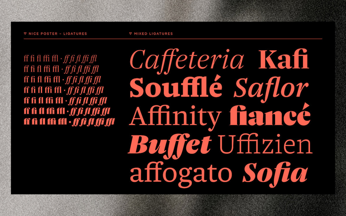 How to Make Type Systems With Lots of Different Faces – Nice, a new font from Fontwerk, designed by Jan Fromm. 