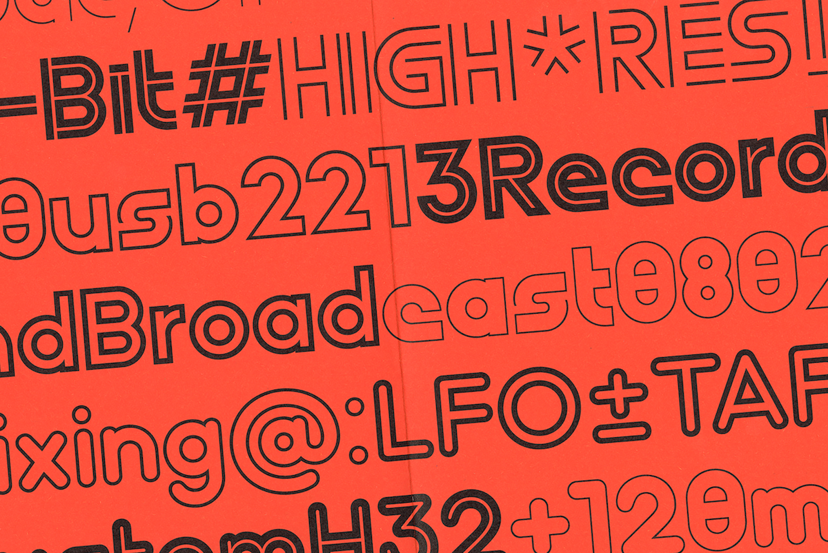 What's it really like to do a type design internship? an interview with AllCaps's intern. Image: Spread from Jonathan’s internship report