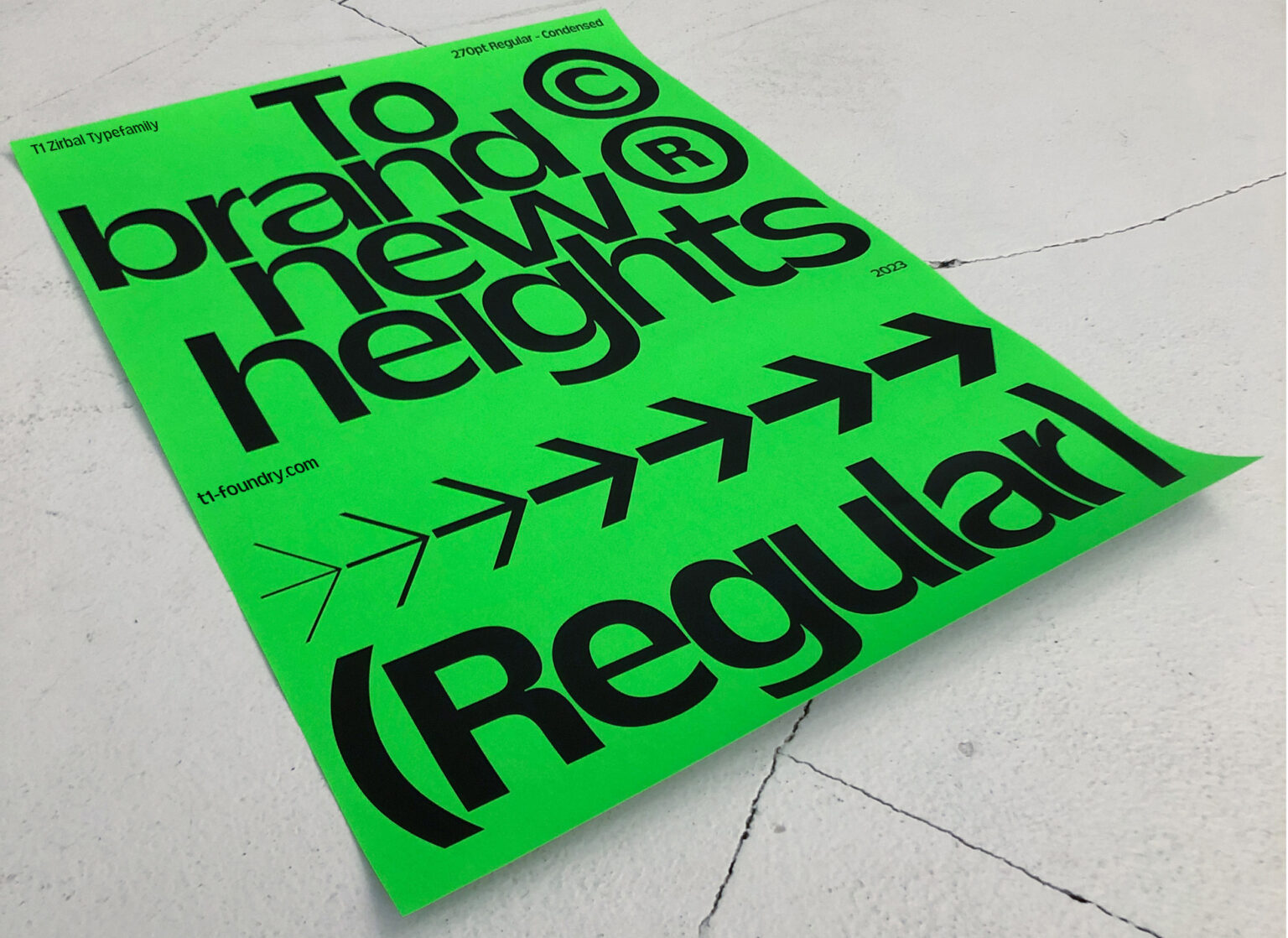 Typeface Design TYPE01