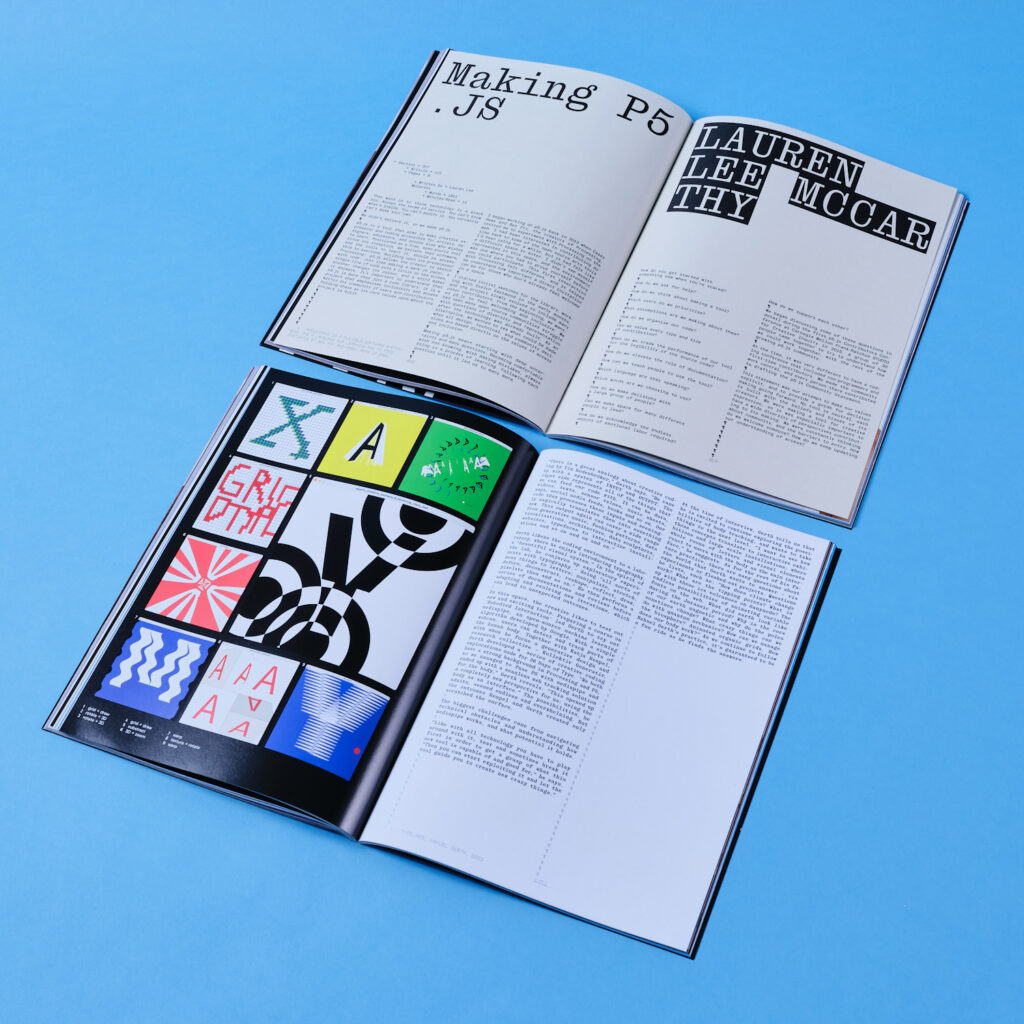 TYPEONE Magazine Issue 07 - The Creative Coding Issue