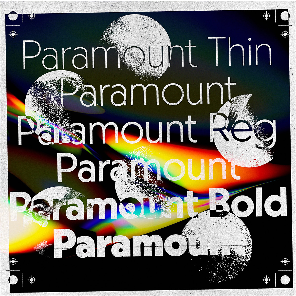 Paramount Typeface by Production Type