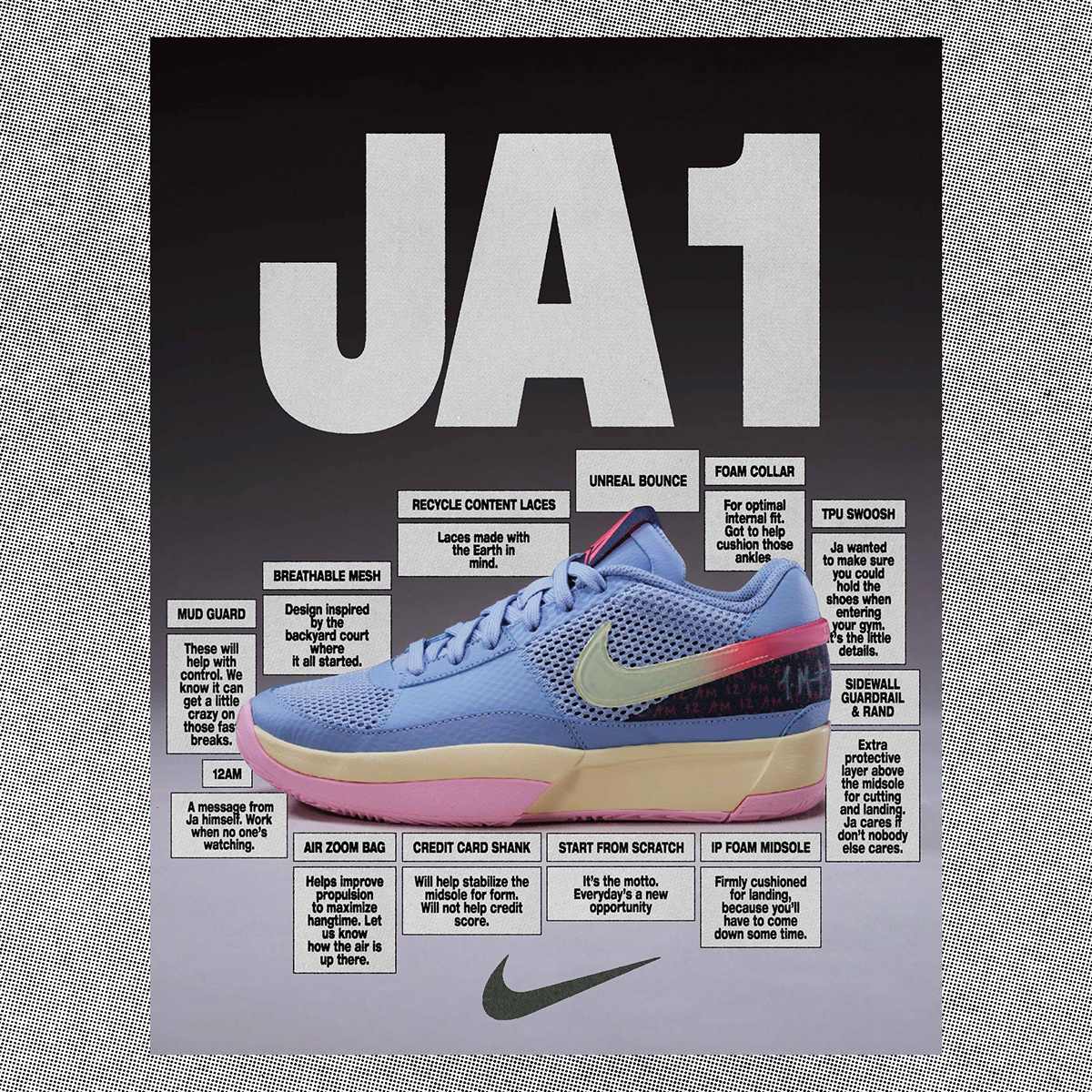 Art Direction of the Nike JA Morant 2023