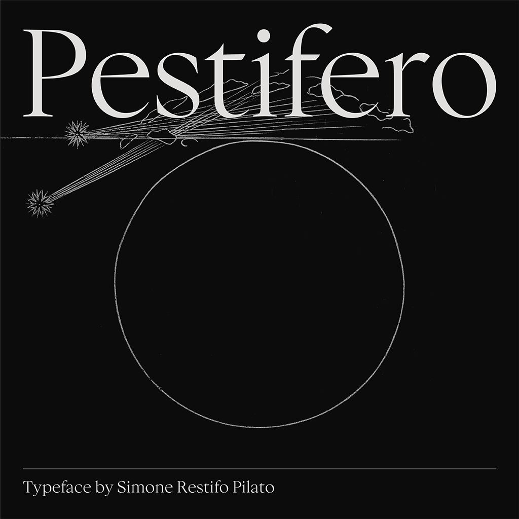 Simone Restifo Pilato Pestifero typeface