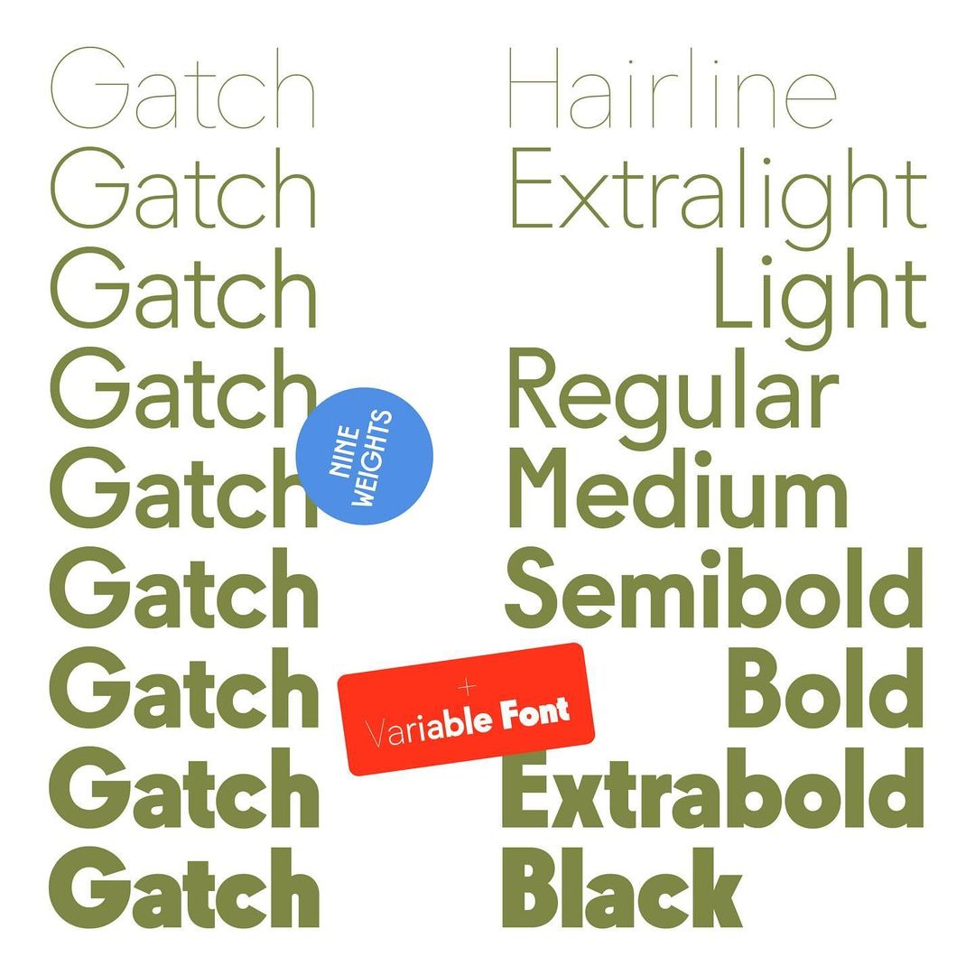 Type Designers to watch in 2024: TDF Foundry Gatch Typeface
