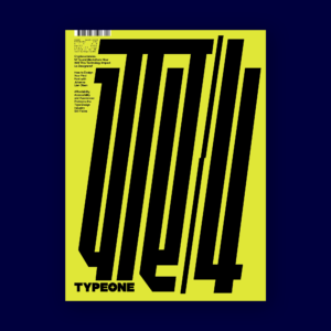 TYPEONE Magazine Issue 04 Digital pdf