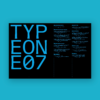 TYPEONE Magazine Issue 07 Digital pdf