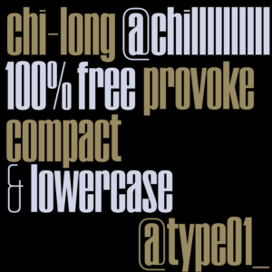 Provoke Free Font with TYPEONE Magazine Issue 08 subscriptions