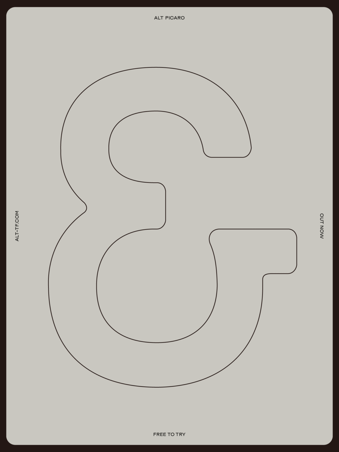 ALT Picaro Font Release by ALT