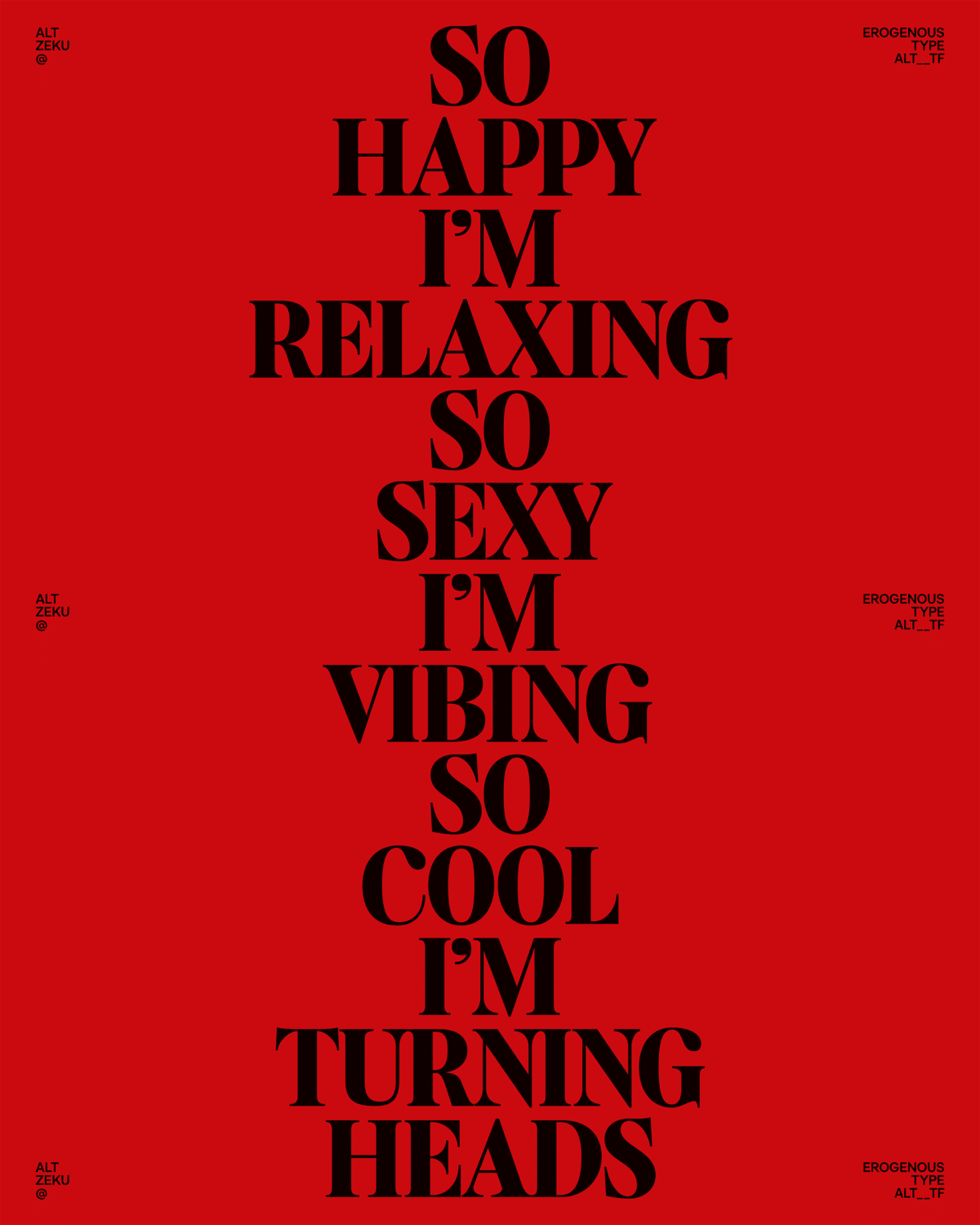 ALT Erogenous font release by ALT Type Foundry