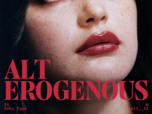ALT Erogenous font release by ALT Type Foundry