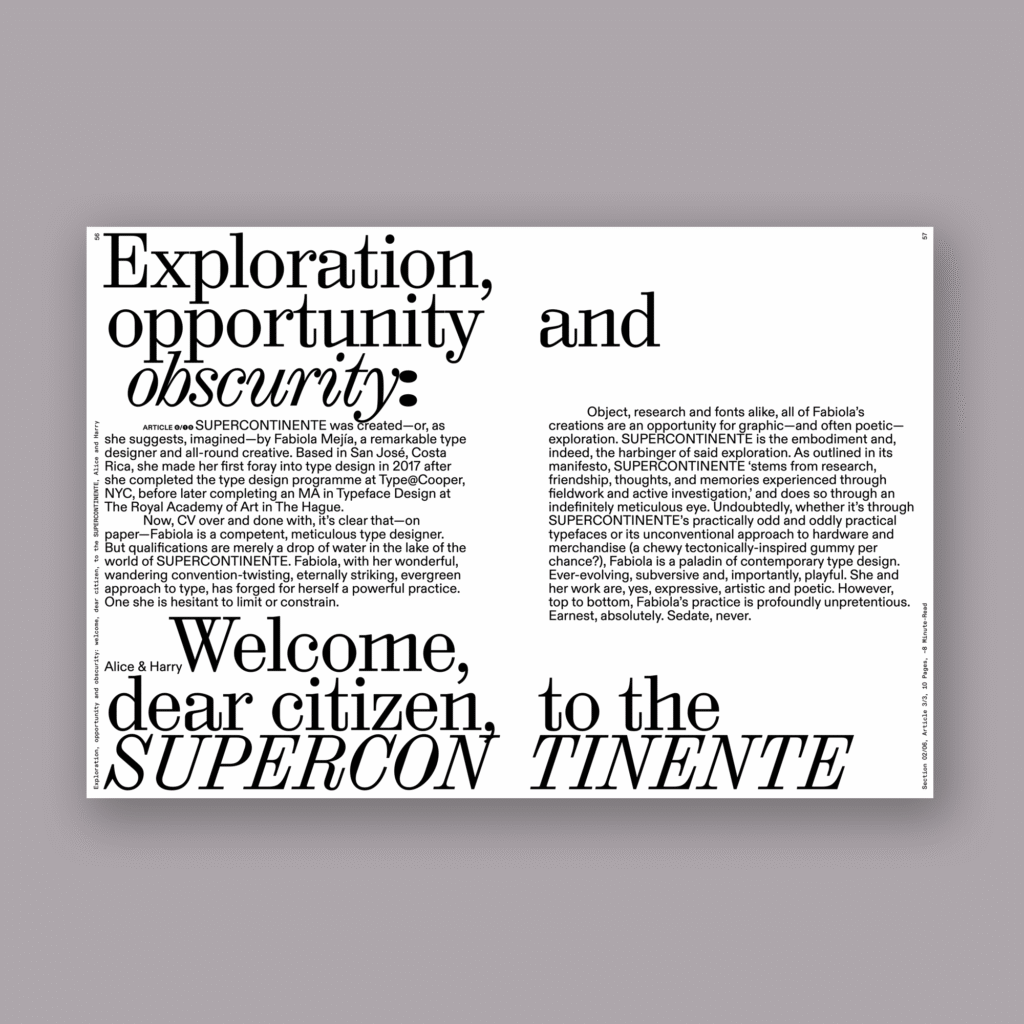 Digital TYPEONE Magazine Issue 10