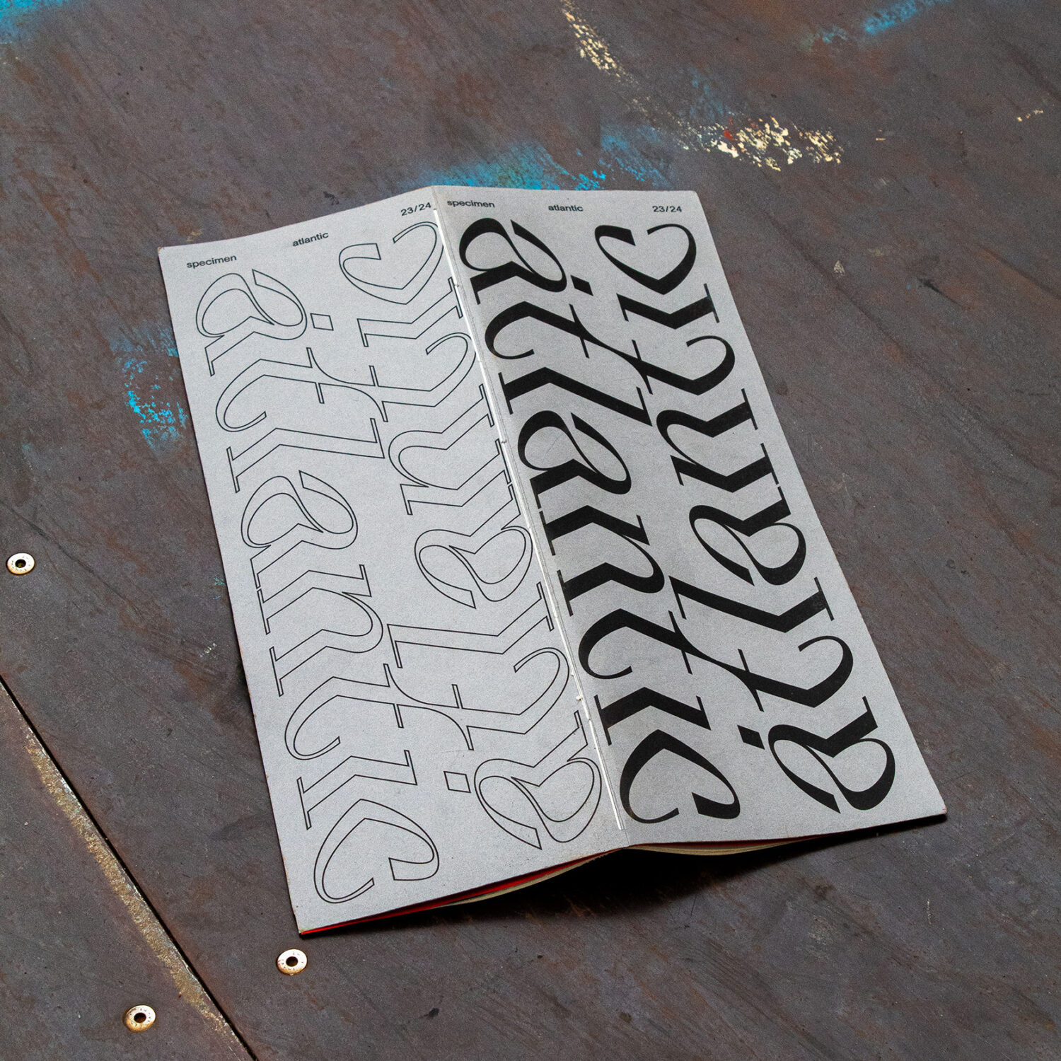 Atlantic Italics Typeface