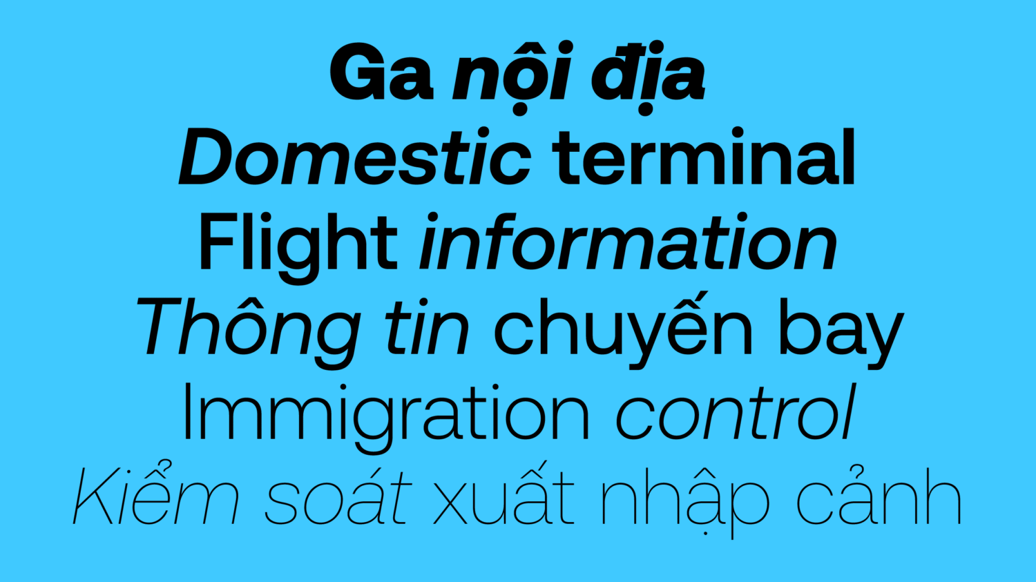 CoType Foundry Aeonik Vietnamese