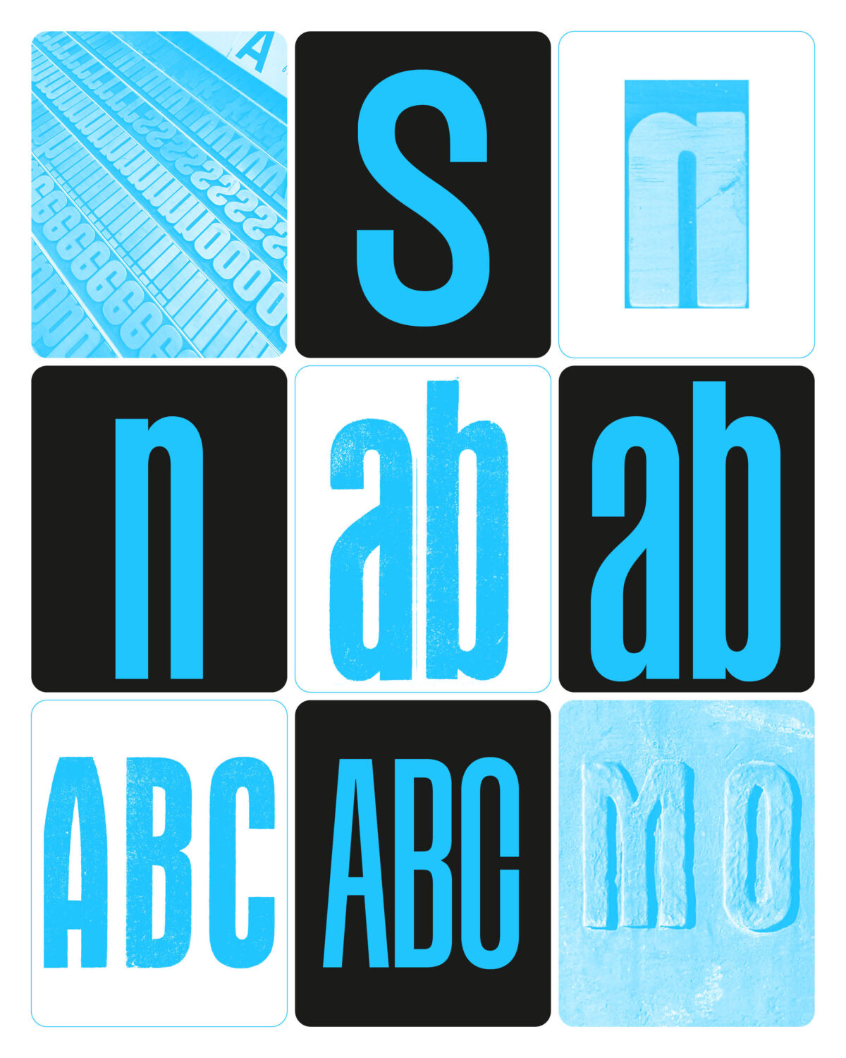 Narrow Type Magnete Sans