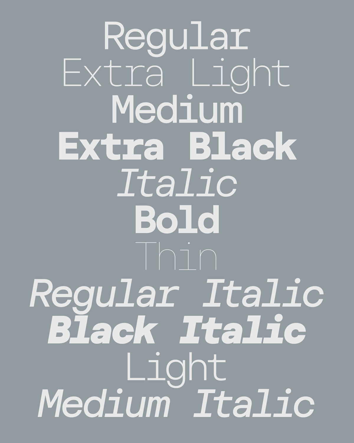 Narrow Type Goga Mono