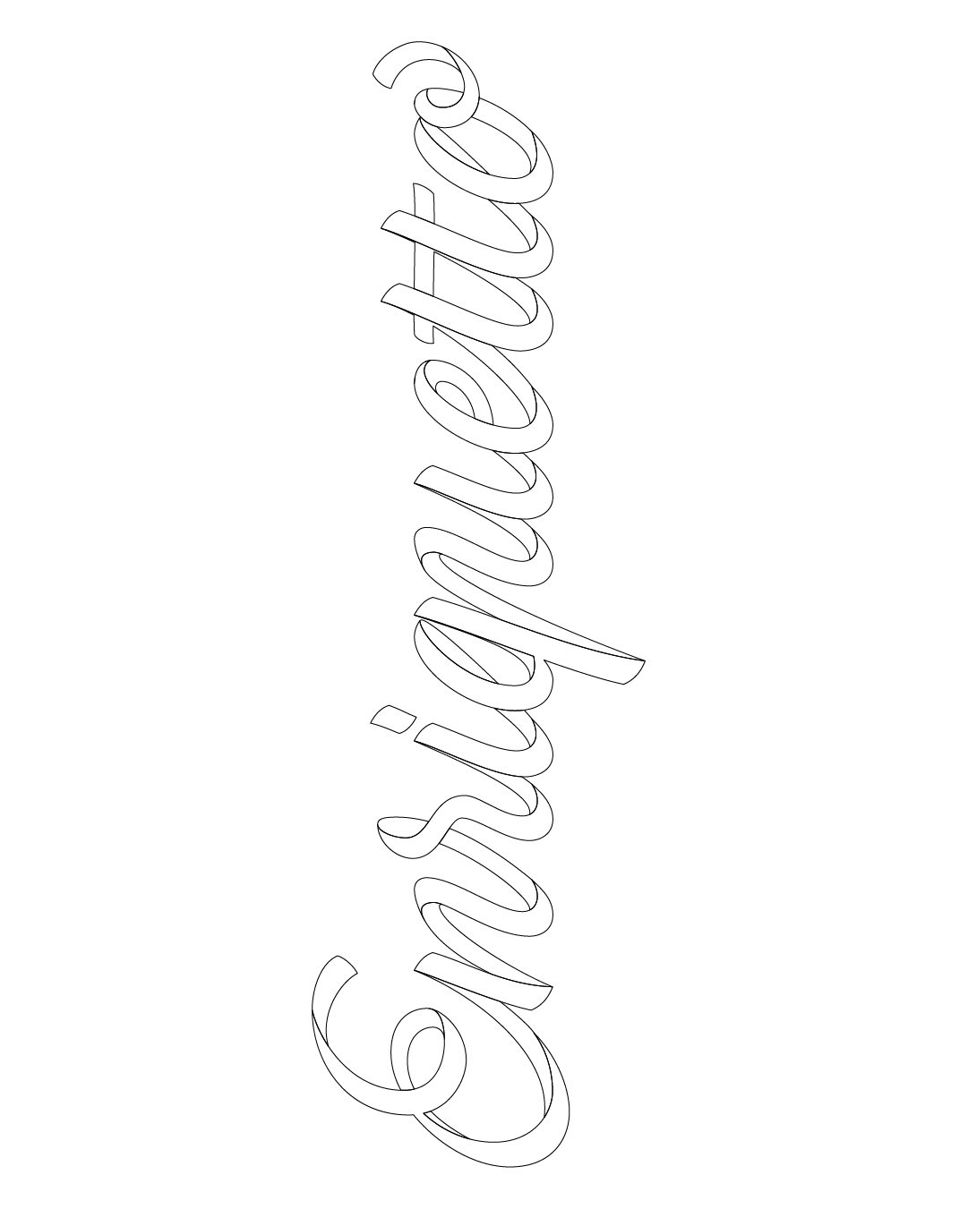 T1 Glicky font released through T1 Foundry