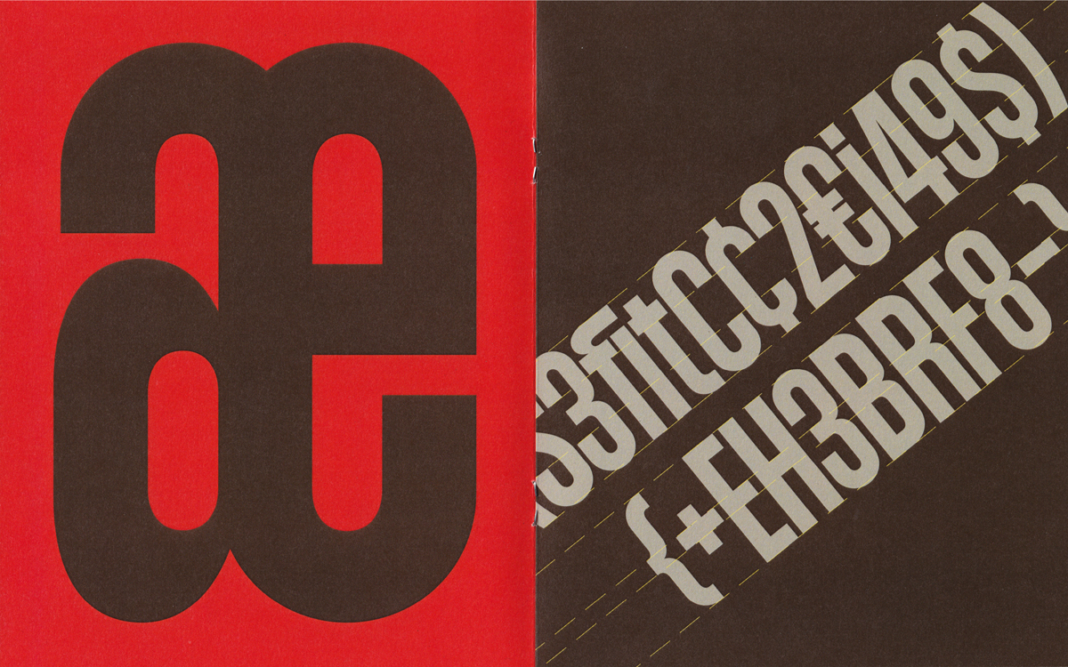 T1 Glicky font released through T1 Foundry