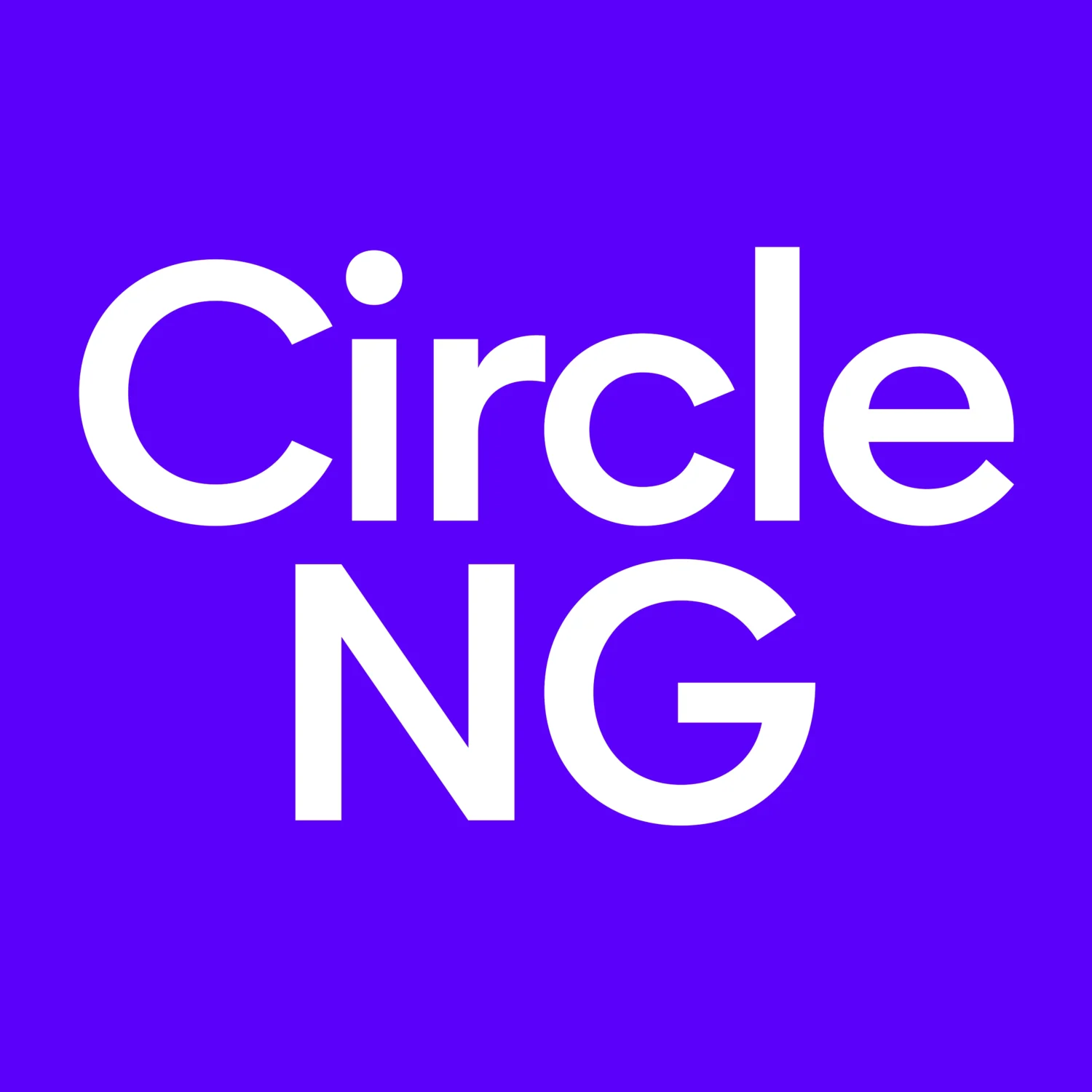 Circle NG: Type Department x Newglyph custom type partnership