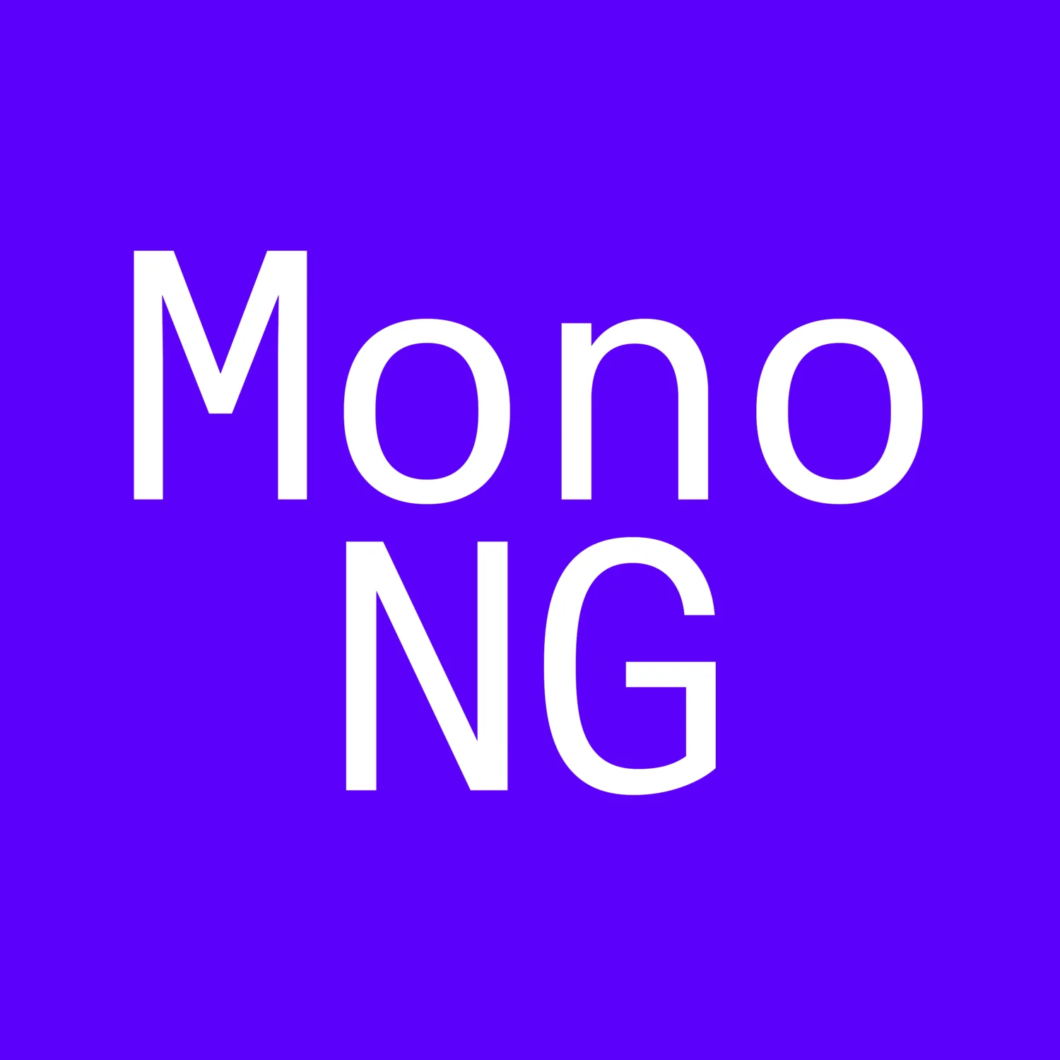 Mono NG: Type Department x Newglyph custom type partnership