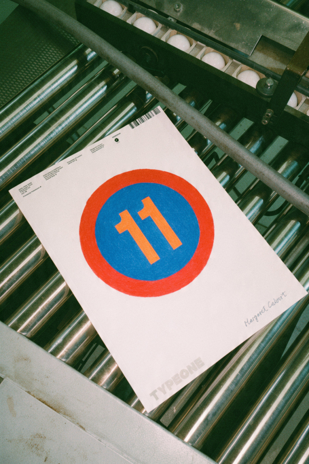 11-07 TYPEONE Magazine issue 11, the wayfinding issue, Margaret Calvert cover