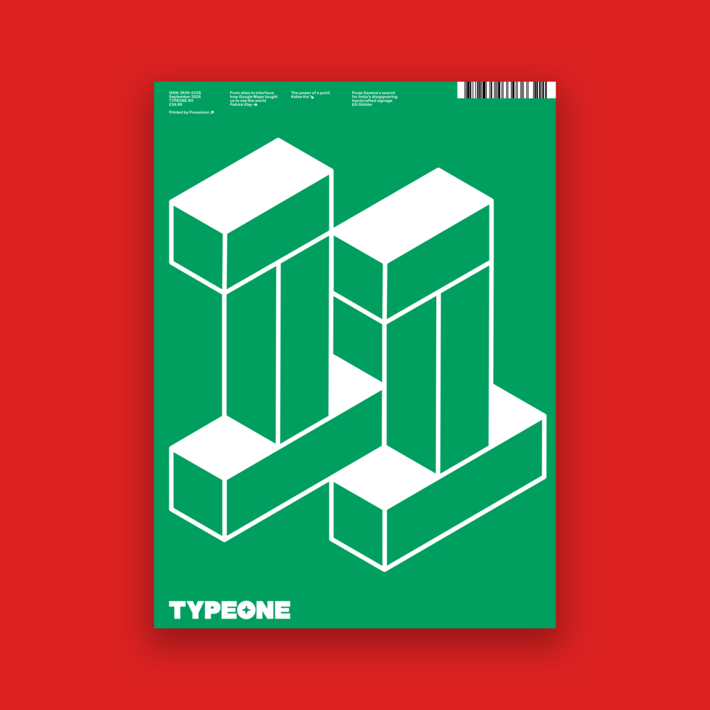 TYPEONE Magazine issue 11, the wayfinding issue, DNCO cover