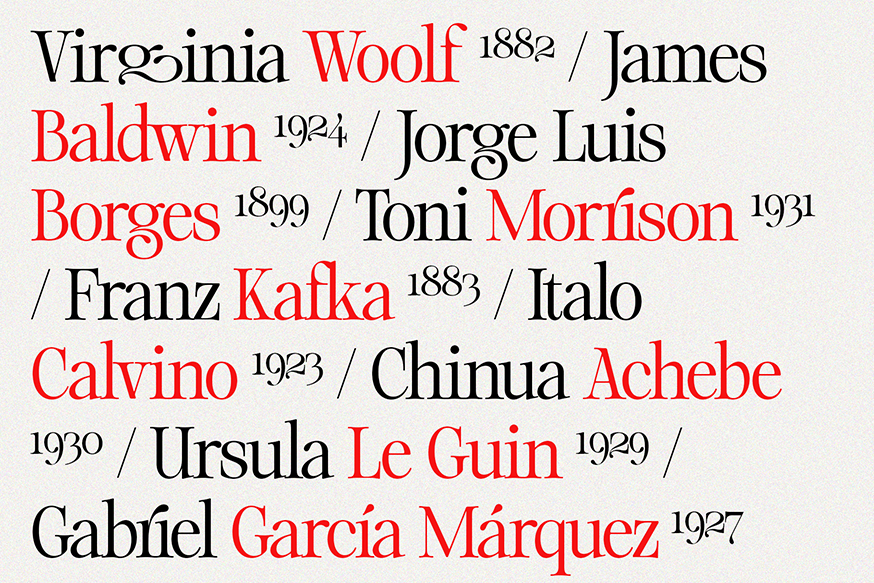 Fonts from Silverstag Type Foundry