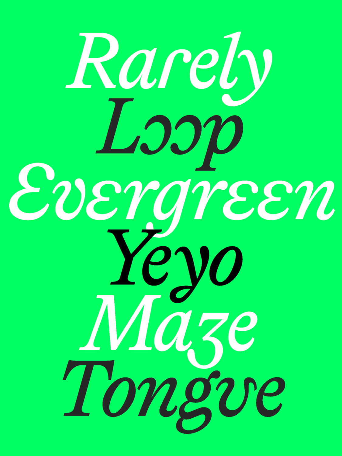 Softdrive Lingo Typeface