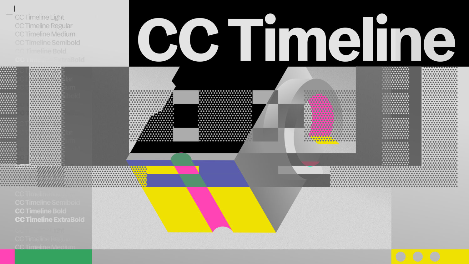 CC Timeline typeface from CC Type Foundry
