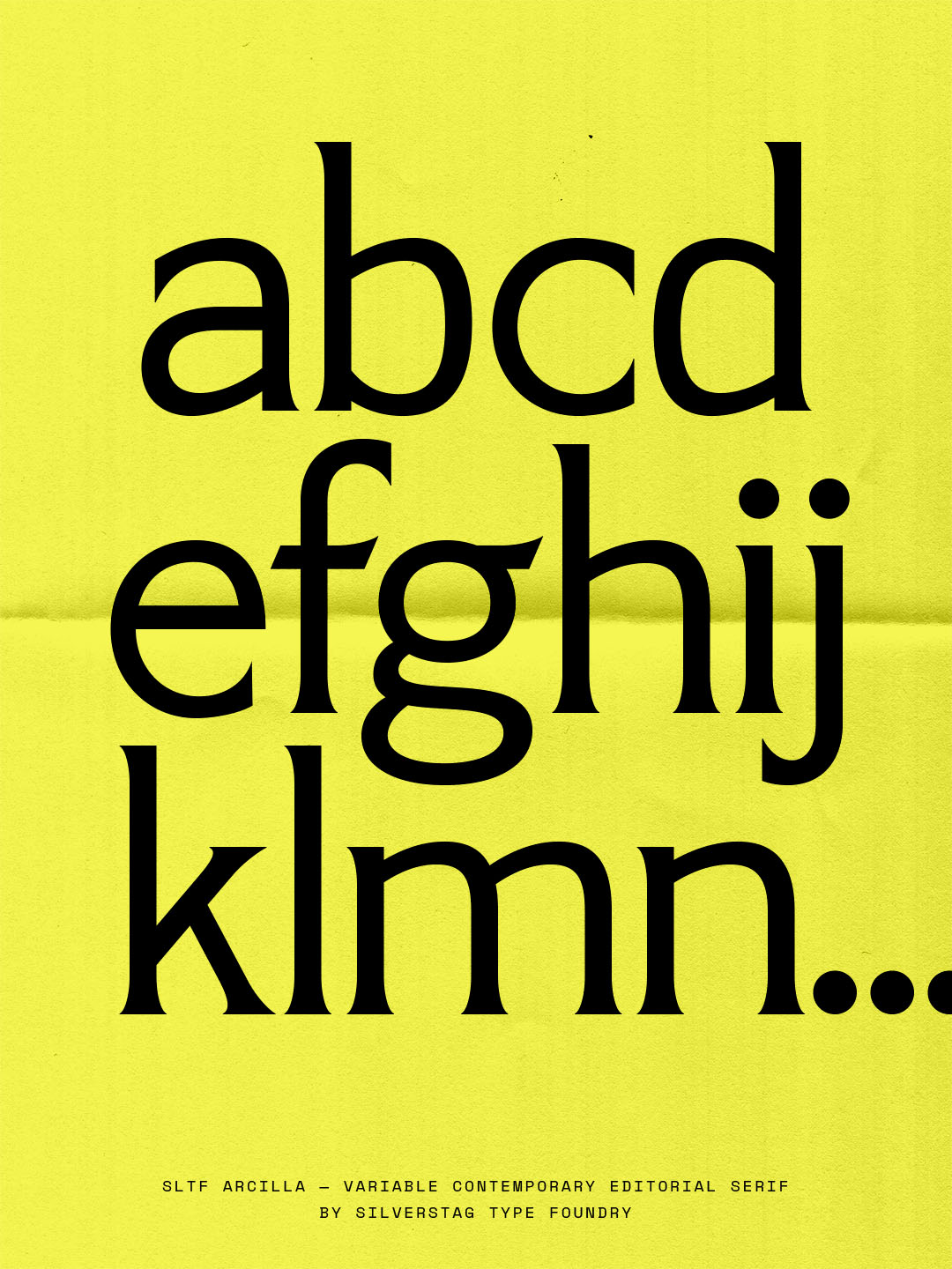 Fonts from Silverstag Type Foundry